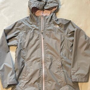 Girls The North Face dryvent rain jacket